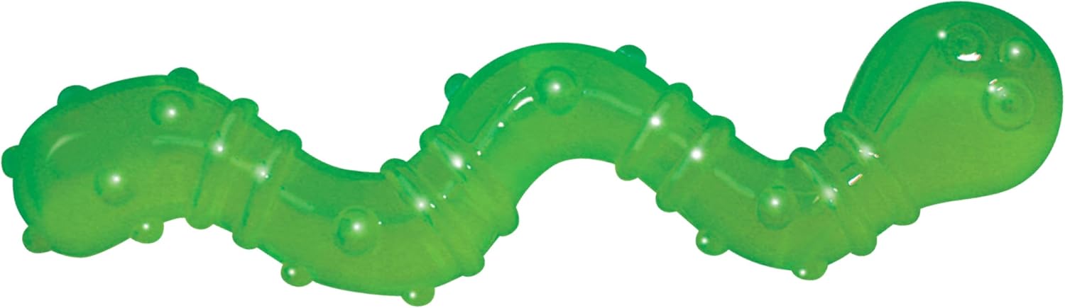 Petstages Orkakat Wiggle Worm teething cat toy